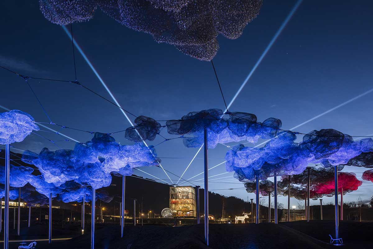 Lichtfestival in den Swarovski Kristallwelten